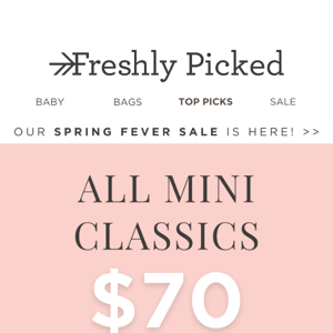 Mini Classics, Mega Savings: Grab Yours for $70!