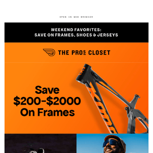 Weekend Favorites: Shop deals on frames & apparel