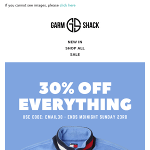 🚨 30% OFF EVERYTHING 🚨