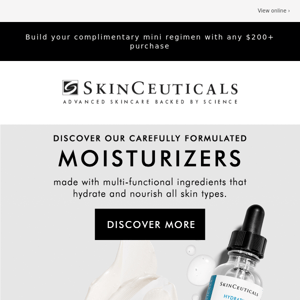 Moisturizers Formulated for All Skin Types