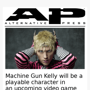 JUST IN: Machine Gun Kelly will be a playable character in a new video game 🎮