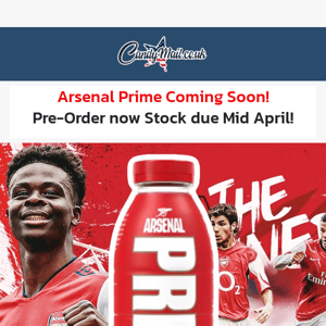⚽ Arsenal Prime coming soon! 👀