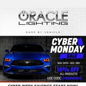 💥 Lighten Up Your Ride! 15% Off at ORACLE Lighting 💥