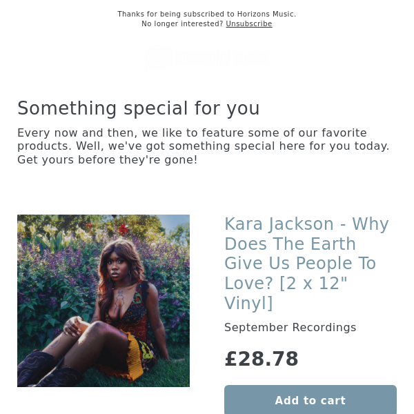 NEW! Kara Jackson - Why Does The Earth Give Us People To Love? [2 x 12" Vinyl]