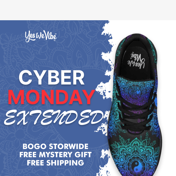Last Chance! Cyber Monday Sale Extended