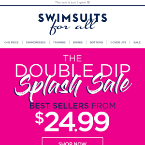 ✅ 60% off swim tops ✅ Best sellers from $24.99