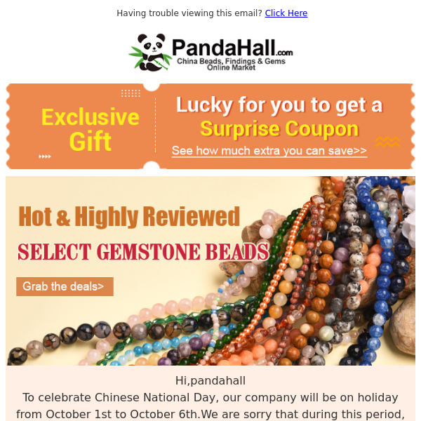 Coupon Gifts! | Hot Gemstone & Pre-Black Friday APP Coupon
