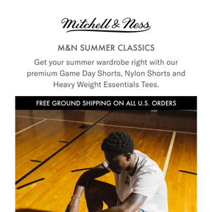 M&N Essentials | Classic Shorts & Heavyweight Tees 🔥