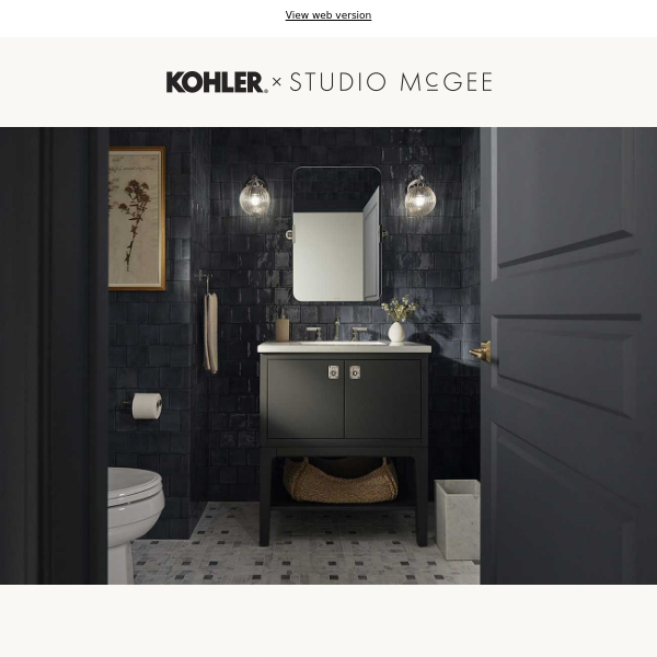 Kohler x Studio McGee: The Powder Room