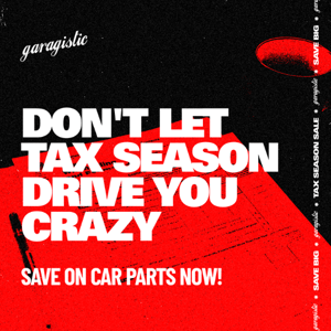 👇 Tax Season Bushing Deals To Save The Day!