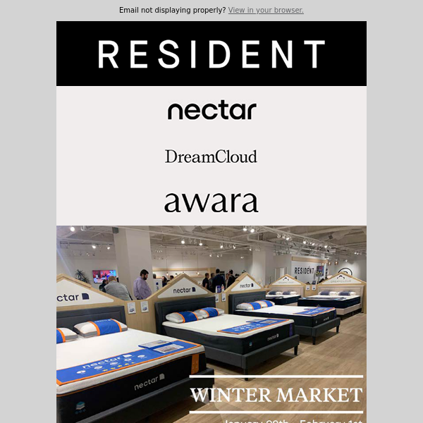 Resident introduces 16 NEW beds at Las Vegas Winter Market!