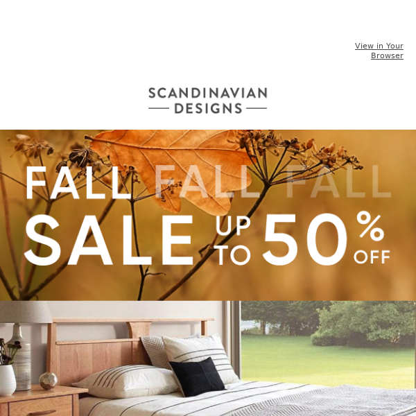 Fall Sale I Up to 50% off