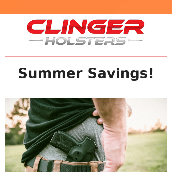 15% Savings on the Most Comfortable Holster Around!