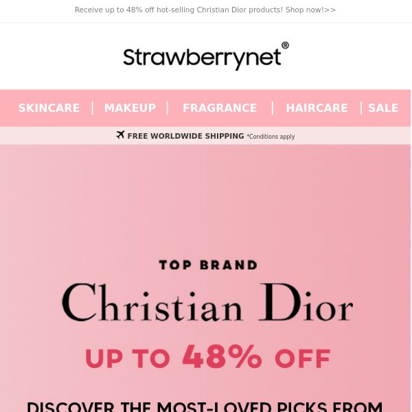 Shop Top Brand - Christian Dior - with Special Discounts! ✨