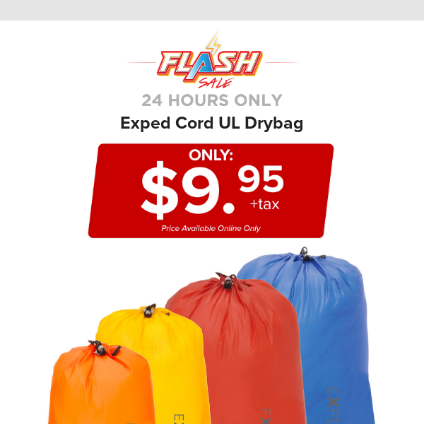 🔥  24 HOURS ONLY | EXPED DRYBAG | FLASH SALE