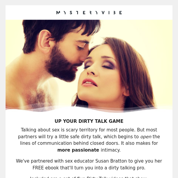 Become A Pro At Talking Dirty - Mystery Vibe
