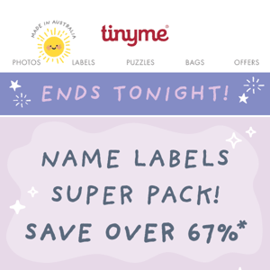 🚨HOURS LEFT... Save over 66% on Labels Pack + EXTRA 15% OFF!!!
