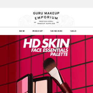 New HD Skin Face Essentials Palettes x 3 Harmonies