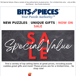 SAVE BIG On Fall Special Values