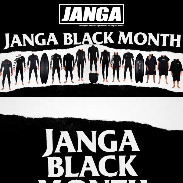 JANGA Black Month = Sales, sales & sales...