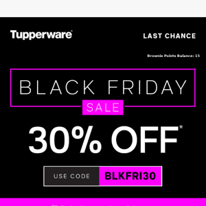 It's Black Friday! Don't miss out on our sitewide* sale