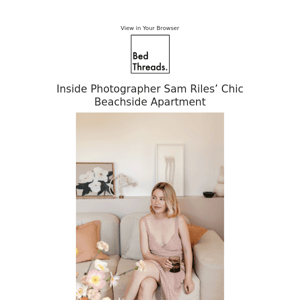 Inside a Photographer's Chic Beachside Apartment