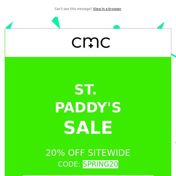 St. Paddy's Sale