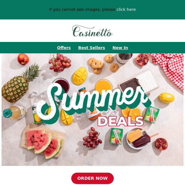 Summer Deals ☀️ Order Now