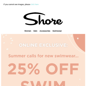 ☀️ Summer calls for new swimwear...