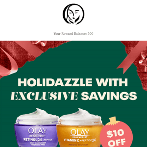 HOLIDAY EXCLUSIVE: $10 Off!