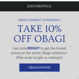 The Obagi Sale is ON 🤩