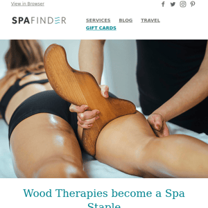 Trends surging in the Spa World