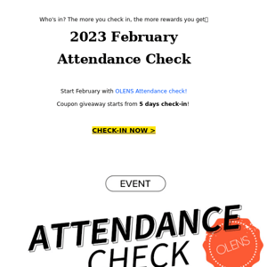 [15% OFF Coupon✨] 15 days Attendance Challenge💪