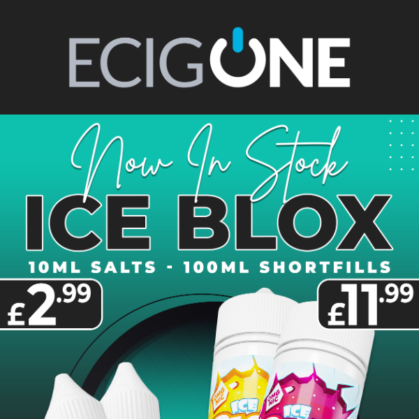 Ice Blox 100ml Shortfill