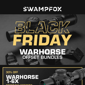 Warhorse LPVO Offset Bundles 30% Off