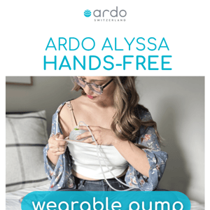 The NEW wearable pump from Ardo is here!