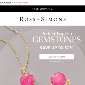 Love gemstones? We've got you covered.
