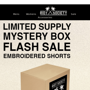 😯 Limited supply mystery box sale