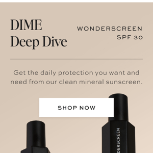 It’s back! Check out DIME Deep Dive.