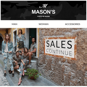 Spring Summer 22 Sales are ON