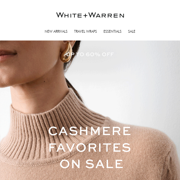 Your Favorite Cashmere, Now On Sale