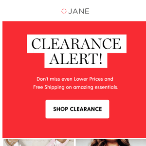 Surprise! Clearance + free shipping