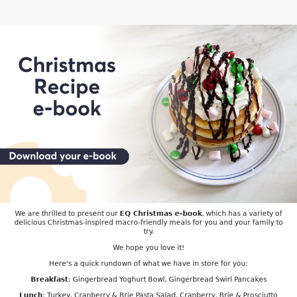 Sleigh the holidays - your ultimate Christmas recipe e-book awaits