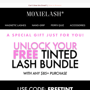 FREE Tinted Lash Bundle (Today Only!) 🎉