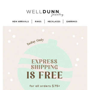 Today only: FREE express delivery! 🛷💨