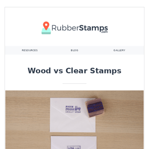 Wood vs Clear Stamp: Which One is For You?