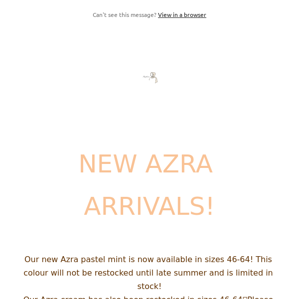 New Azra Arrivals