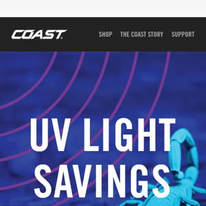 30% savings on everyday carry UV lights