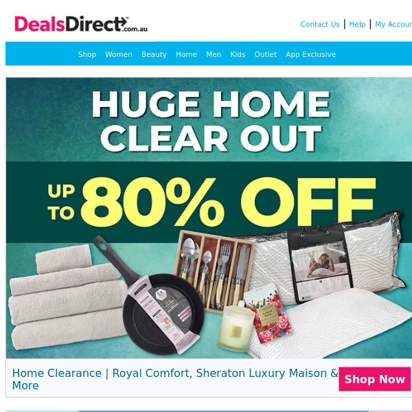 Home CLEAROUT Up To 80% Off