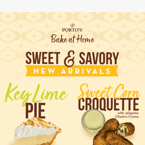 NEW Sweet & Savory Items ✨